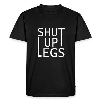 Vélo Bike Proverbes - T-shirt Premium bio Homme - noir - Devant - Nico (187cm)