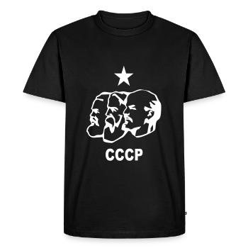 Russland - T-shirt Premium bio Homme - noir - Devant - Nico (187cm)
