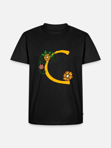 Blume30 C - Men's Premium Organic T-Shirt - black