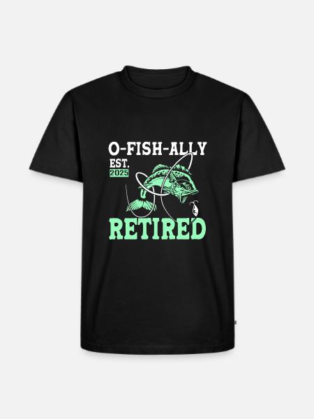 Pensionering 2025 Pensionist Pensionist - Herre Premium økologisk T-shirt - sort