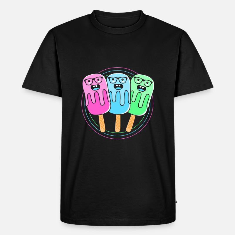 Pool Party - Männer Premium Bio T-Shirt - Schwarz