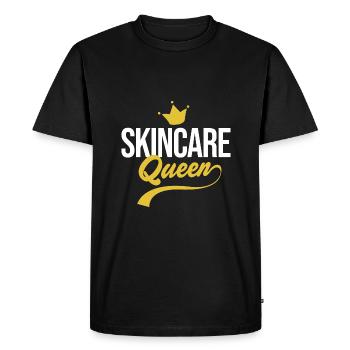 Beautician - Men's Premium Organic T-Shirt - black - Front - Nico (187cm)