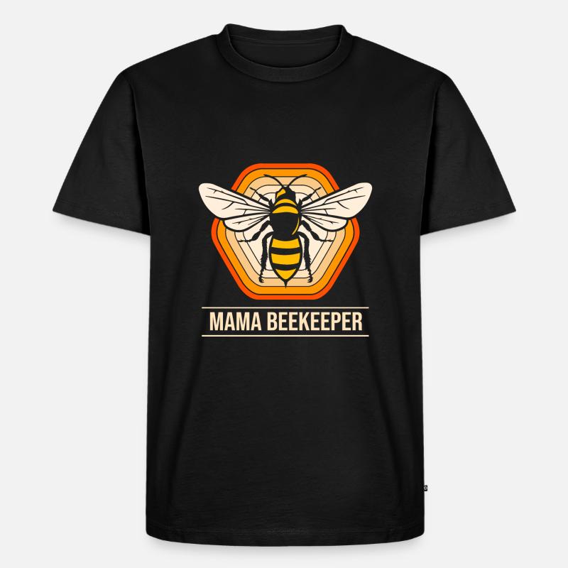 Imker - Männer Premium Bio T-Shirt - Schwarz