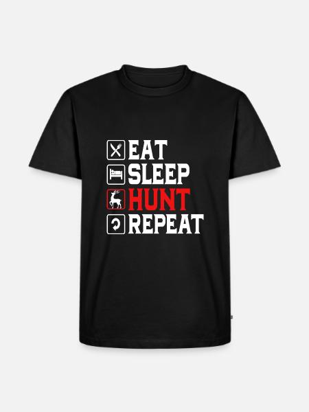 Hunter Hunt - Men's Premium Organic T-Shirt - black
