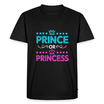 Gender Reveal - Men's Premium Organic T-Shirt - black - Front - Nico (187cm)