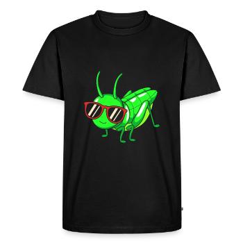 Grasshopper grasshopper - Men's Premium Organic T-Shirt - black - Front - Nico (187cm)