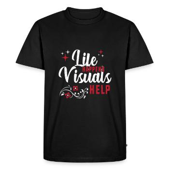 Behavioral Therapy, Behavior Therapy - Men's Premium Organic T-Shirt - black - Front - Nico (187cm)