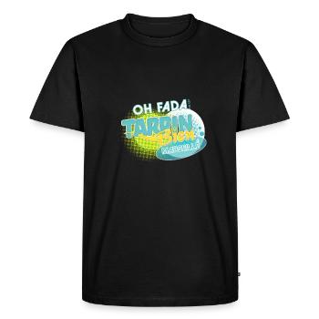 Oh fada on est Tarpin Bien à Marseille - T-shirt Premium bio Homme - noir - Devant - Nico (187cm)
