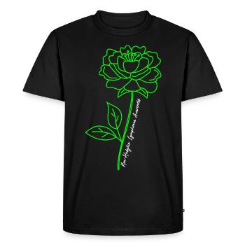 Le cancer de la conscience du lymphome non hodgkinien vaincre le Che - T-shirt Premium bio Homme - noir - Devant - Nico (187cm)