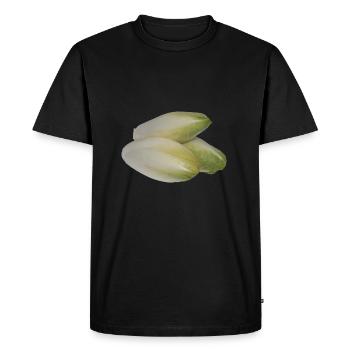 laitue salade de laitue Halloween légumes vegetables12 - T-shirt Premium bio Homme - noir - Devant - Nico (187cm)