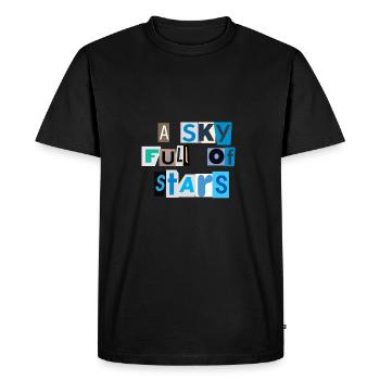 A Sky Full Of Stars - T-shirt Premium bio Homme - noir - Devant - Nico (187cm)