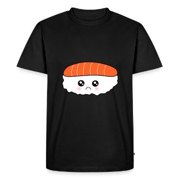 Nourriture kawaii Costume Kawaii - T-shirt Premium bio Homme - noir - Devant - Nico (187cm)