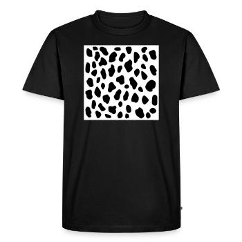 dalmatien - T-shirt Premium bio Homme - noir - Devant - Nico (187cm)