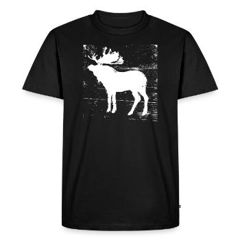 Orignal - T-shirt Premium bio Homme - noir - Devant - Nico (187cm)