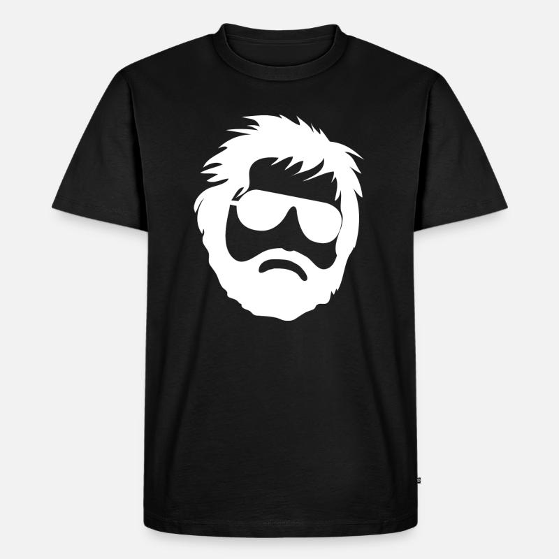 Alan Hangover Wolfpack - weiß - Männer Premium Bio T-Shirt - Schwarz