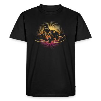Go-Kart Go-Kart Driver Go Kart Motorsport - T-shirt Premium bio Homme - noir - Devant - Nico (187cm)