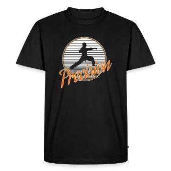 martial Arts - Men's Premium Organic T-Shirt - black - Front - Nico (187cm)