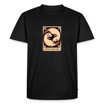 Nap Pals - Men's Premium Organic T-Shirt - black - Front - Nico (187cm)