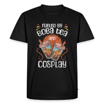 Costume Gambling Comic - Men's Premium Organic T-Shirt - black - Front - Nico (187cm)