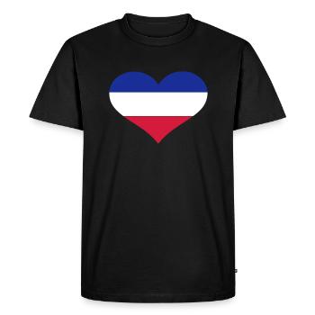 Netherlands - Men's Premium Organic T-Shirt - black - Front - Nico (187cm)