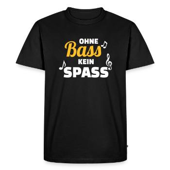 Chor - Männer Premium Bio T-Shirt - Schwarz - Vorne - Nico (187cm)