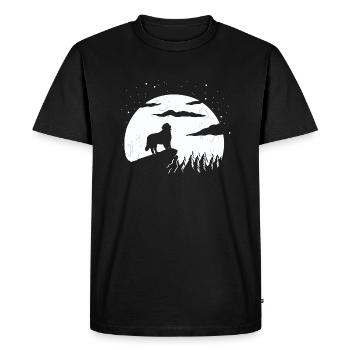 Bernese Mountain Dog - Men's Premium Organic T-Shirt - black - Front - Nico (187cm)