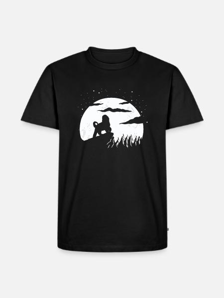 Bernedoodle Dog - Men's Premium Organic T-Shirt - black
