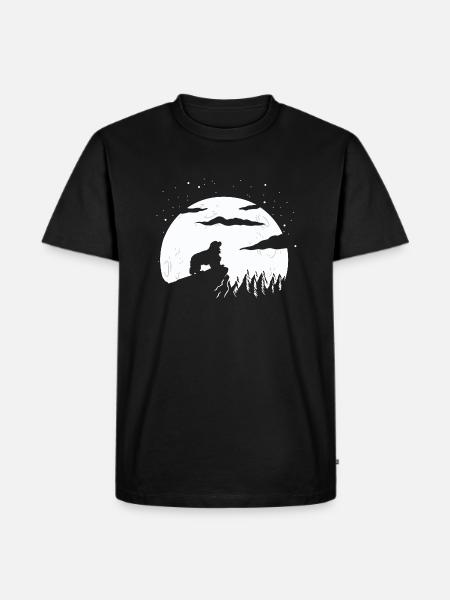 Cavalier King Charles Spaniel - Männer Premium Bio T-Shirt - Schwarz