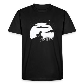Cesky Terrier Chien - Cesky Terrier - T-shirt Premium bio Homme - noir - Devant - Nico (187cm)