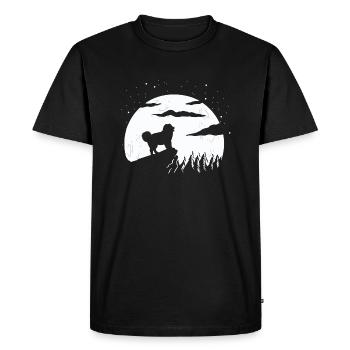 Chien de berger du Caucase Ovcharka - T-shirt Premium bio Homme - noir - Devant - Nico (187cm)