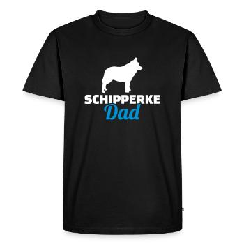 Schipperke - Men's Premium Organic T-Shirt - black - Front - Nico (187cm)