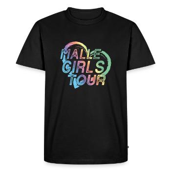 Malle Girls Tour - Men's Premium Organic T-Shirt - black - Front - Nico (187cm)
