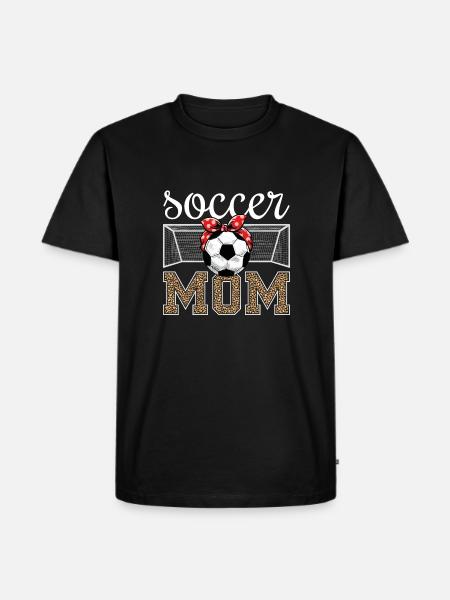 Soccer Mom - Männer Premium Bio T-Shirt - Schwarz