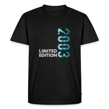 2003 Édition Limitée - T-shirt Premium bio Homme - noir - Devant - Nico (187cm)