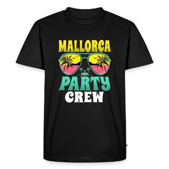 Majorque Party Crew - T-shirt Premium bio Homme - noir - Devant - Nico (187cm)