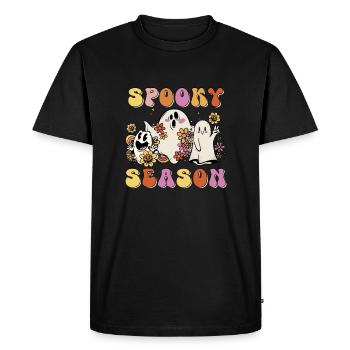 Saison effrayante - T-shirt Premium bio Homme - noir - Devant - Nico (187cm)