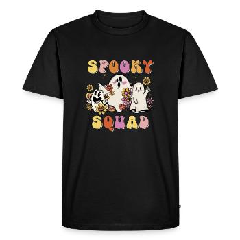 Escouade effrayante - T-shirt Premium bio Homme - noir - Devant - Nico (187cm)