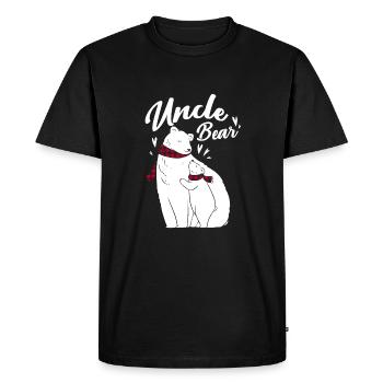 Baby Bear - Men's Premium Organic T-Shirt - black - Front - Nico (187cm)