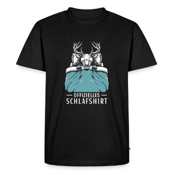 Chemise de nuit officielle Wendigo - T-shirt Premium bio Homme - noir - Devant - Nico (187cm)