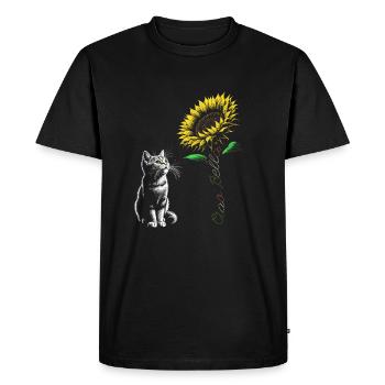 Ciao Bella - Men's Premium Organic T-Shirt - black - Front - Nico (187cm)