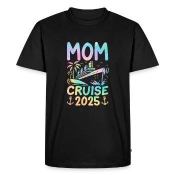 Mom Cruise 2025 - Men's Premium Organic T-Shirt - black - Front - Nico (187cm)