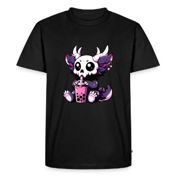 Batteur Wendigo Joueur de tambour - T-shirt Premium bio Homme - noir - Devant - Nico (187cm)