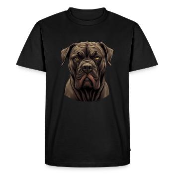 Cane corso - T-shirt Premium bio Homme - noir - Devant - Nico (187cm)