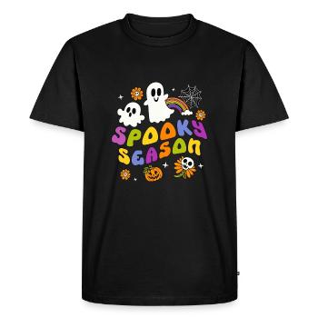 Saison effrayante - T-shirt Premium bio Homme - noir - Devant - Nico (187cm)