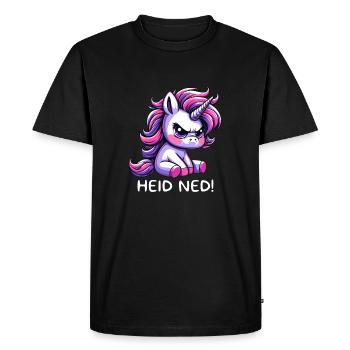Heid Ned - T-shirt Premium bio Homme - noir - Devant - Nico (187cm)