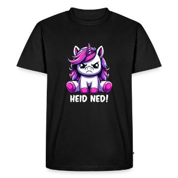 Heid Ned - T-shirt Premium bio Homme - noir - Devant - Nico (187cm)