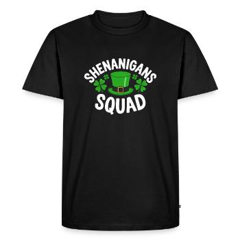 Escouade des manigances - T-shirt Premium bio Homme - noir - Devant - Nico (187cm)