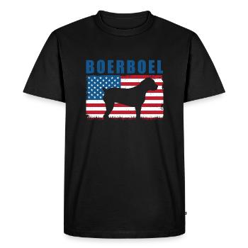 Boerboel - T-shirt Premium bio Homme - noir - Devant - Nico (187cm)