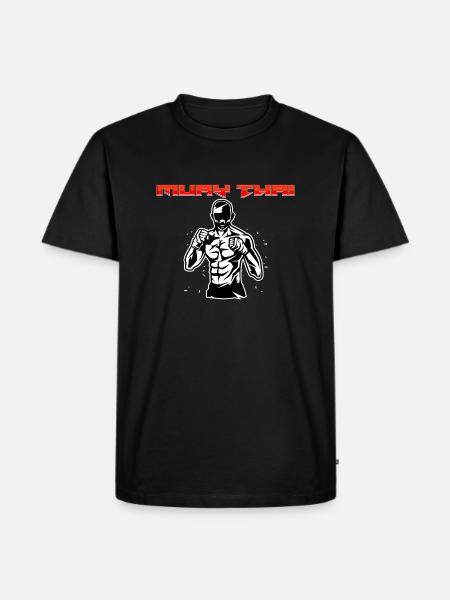 Muay Thai - Men's Premium Organic T-Shirt - black