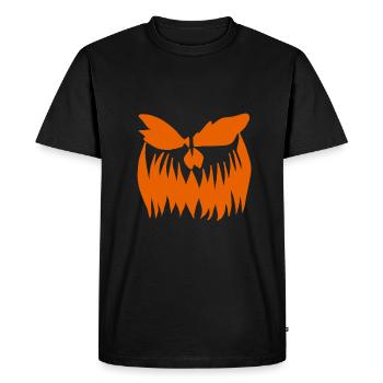 Halloween - Männer Premium Bio T-Shirt - Schwarz - Vorne - Nico (187cm)